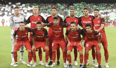 Once inicial del Sevilla FC ante el Real Betis