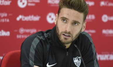 Sergi Gómez en rueda de prensa 