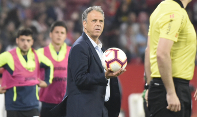 Caparrós del Sevilla FC ante el Leganés