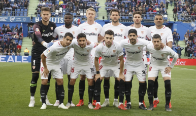 Once inicial en Getafe 