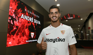 André Silva, jugador del Sevilla FC