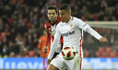 Arana del Sevilla FC ante el Athletic Club