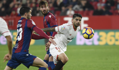 Ever Banega, jugador del Sevilla FC