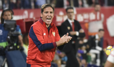 Eduardo Berizzo entrenador del Sevilla FC