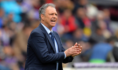 Joaquín Caparrós en el Estadio José Zorrilla