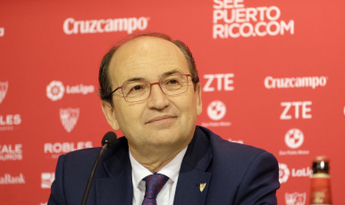 José Castro en sala de prensa