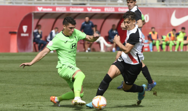 Imagen del Sevilla Atlético ante el Atlético Baleares
