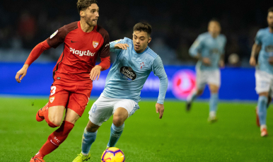 Sergi Gómez ante el RC Celta