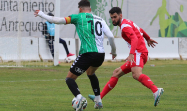Imagen del Sevilla Atlético frente al Antequera CF