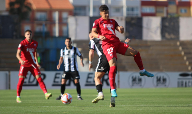 Imagen del Sevilla Atlético frente a la RB Linense