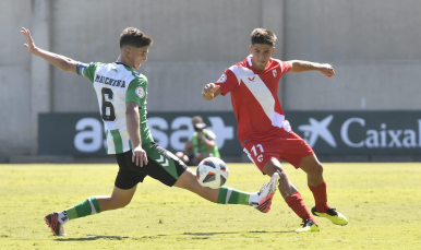 Imagen de Capi frente al Betis Deportivo