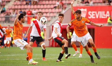Imagen del encuentro entre el Sevilla Atlético y el Antequera CF