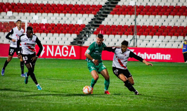Imagen del Sevilla Atlético ante el UE Cornellá
