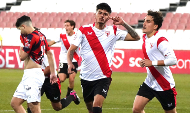 Imagen del Sevilla Atlético frente al Yeclano Deportivo