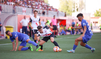 Imagen del Sevilla Atlético frente al Linares Deportivo