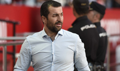 Diego Martínez entrenador del Sevilla Atlético
