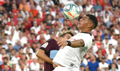 Diego Carlos, jugador del Sevilla FC