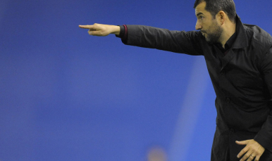 Diego Martínez entrenador del Sevilla Atlético