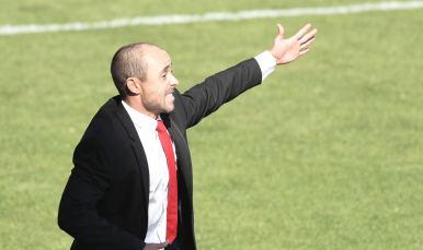 Dimas Carrasco entrenador del Sevilla FC Juvenil