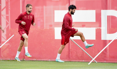 Entrenamiento Sevilla FC
