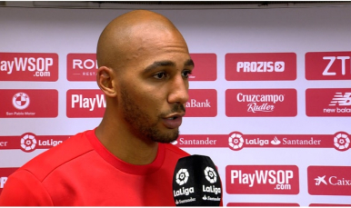 Nzonzi analizando la victoria ante el RC Celta
