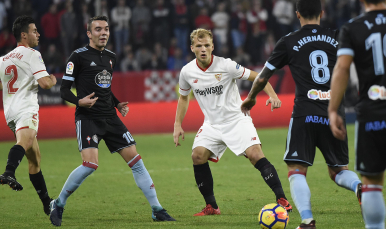 Geis del Sevilla FC ante el RC Celta