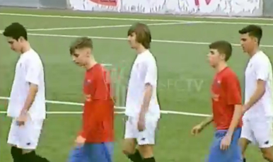 Partido entre el Juvenil C y el Puebla CF