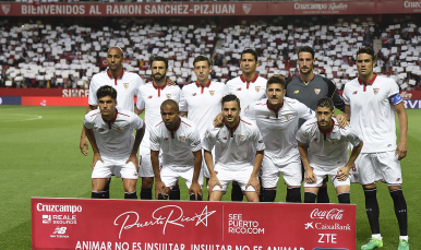 Once titular del Sevilla FC ante el Granada CF