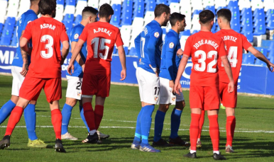 Imagen del Sevilla Atlético en Linares