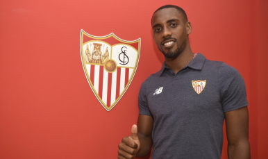 Carole, en el Sevilla FC