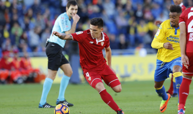 Kranevitter, en el UD Las Palmas-Sevilla FC