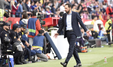 Machín, entrenador del Sevilla FC