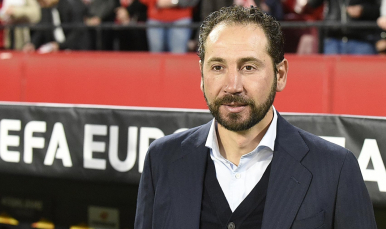 Pablo Machín, entrenador del Sevilla FC