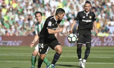 Nolito y Roque Mesa del Sevilla FC