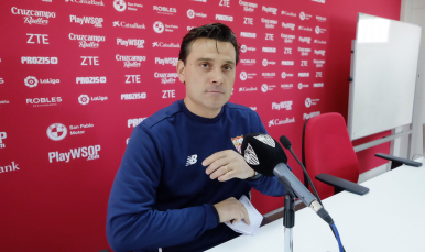 Vincenzo Montella, en sala de prensaº