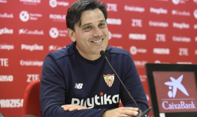Vincenzo Montella entrenador del Sevilla FC
