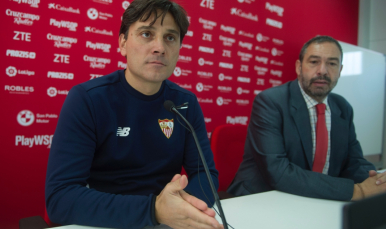 Vincenzo Montella entrenador del Sevilla FC