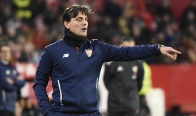 Vincenzo Montella entrenador del Sevilla FC