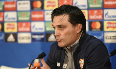 Vincenzo Montella entrenador del Sevilla FC
