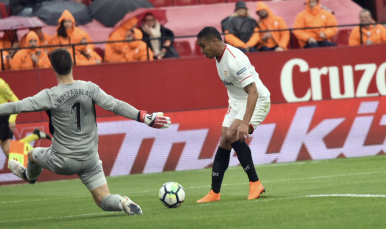 Muriel, jugador del Sevilla FC