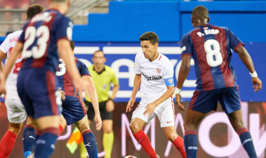 Jesús Navas en Eibar