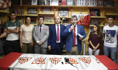 Inauguración de la Peña Sevillista Parque Amate