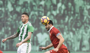 Rami en el Betis-Sevilla FC