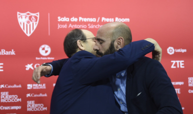 Rueda de prensa de despedida de Monchi