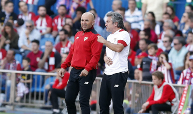 Sampaoli, en el Vicente Calderón