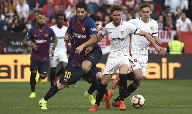 Sergi Gómez, jugador del Sevilla FC