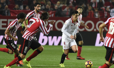 Kranevitter, en el Sevilla FC-Athletic Club