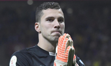 David Soria portero del Sevilla FC