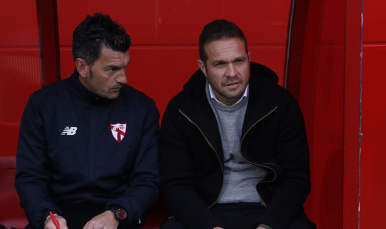 Tevenet, ante el Sporting de Gijón 