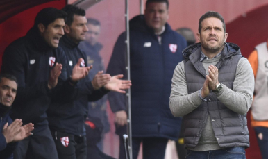 Luis Tevenet entrenador del Sevilla Atlético